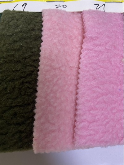 DG-LXF 精品羊羔絨  克重：380g/m²  幅寬：160CM 成份：100%Polyester   細節-7